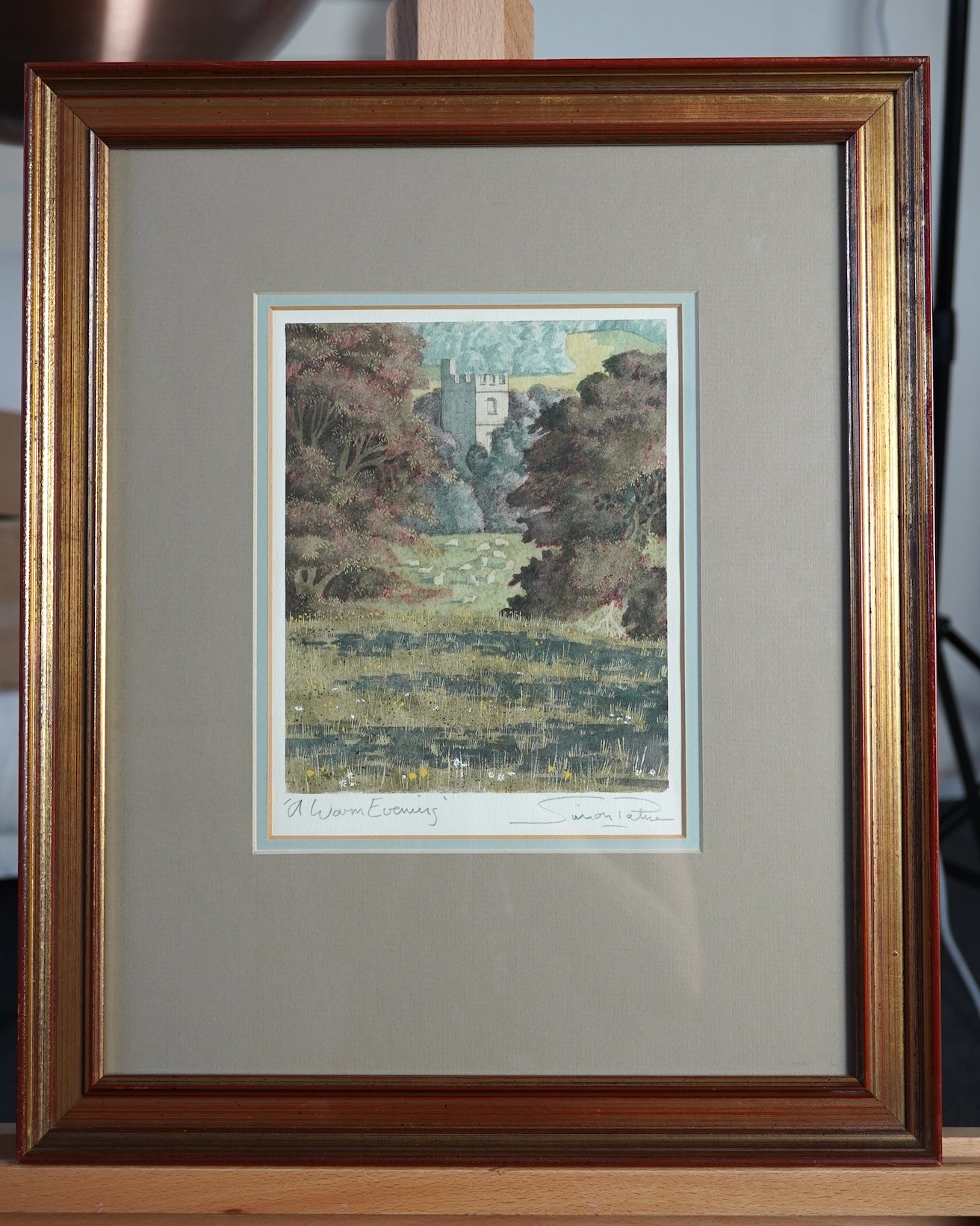 Simon Palmer, b. 1956, 'A Warm Evening'